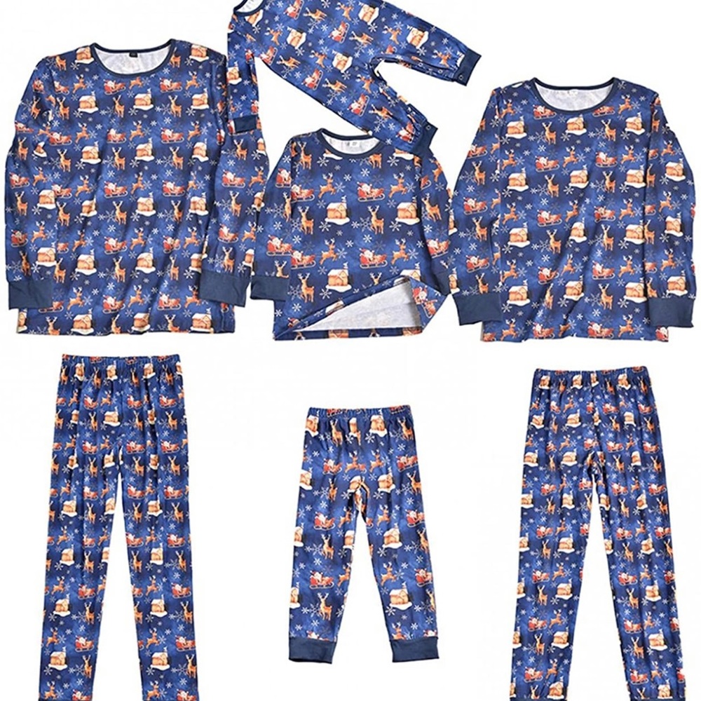 New Husband and wife Matching Christmas pajama set.